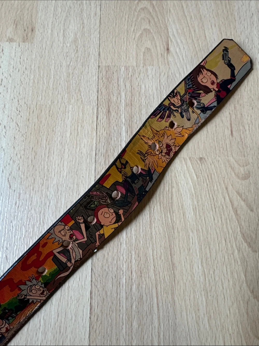 Jon Wye Leather Rick and Morty Belt